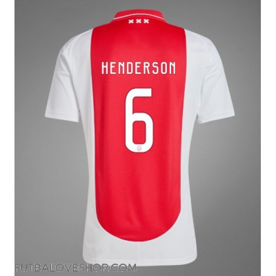 Dres Ajax Jordan Henderson #6 Domáci 2024-25 Krátky Rukáv Dres Ajax Jordan Henderson #6 Domáci 2024-25 Krátky Rukáv